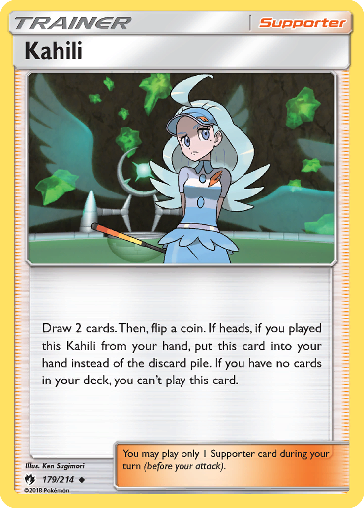 Kahili 179/214 Uncommon | Lost Thunder | Pokemon Card