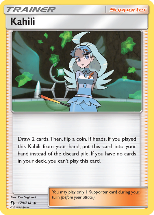 Kahili 179/214 Uncommon | Lost Thunder | Pokemon Card