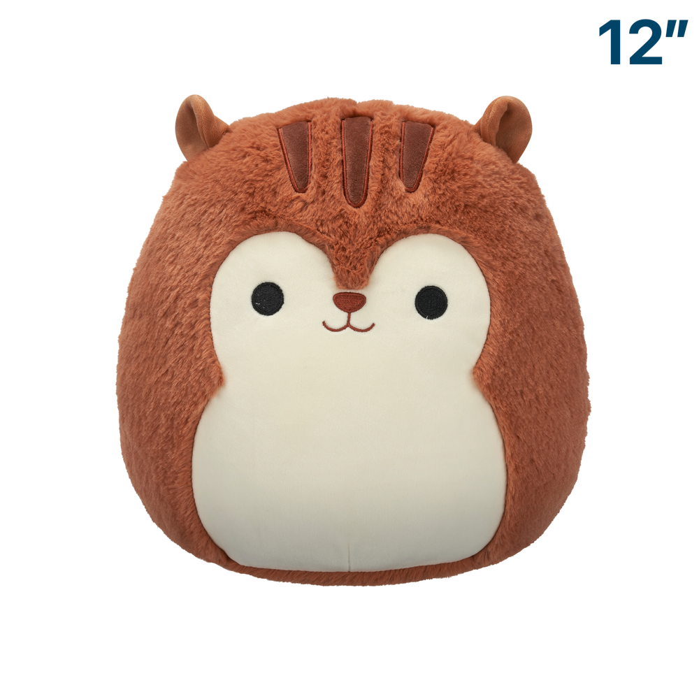 Sawyer the Brown Squirrel FuzzAMallows ~ 12" Squishmallow Plush