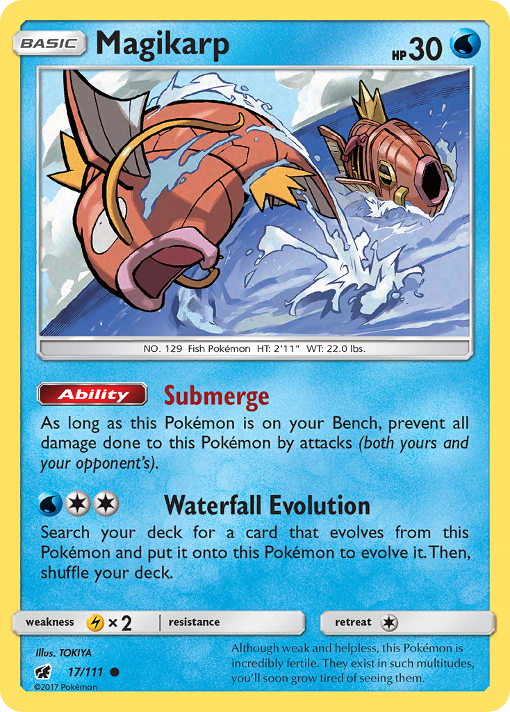 Magikarp 17/111 Common | Crimson Invasion | Pokemon Card