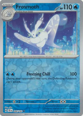 Frosmoth 46/162 Reverse Holo | Temporal Forces | Pokemon Card