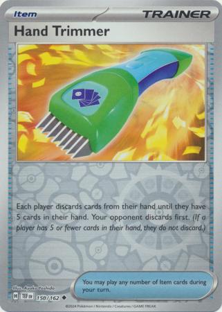 Hand Trimmer 150/162 Reverse Holo | Temporal Forces | Pokemon Card