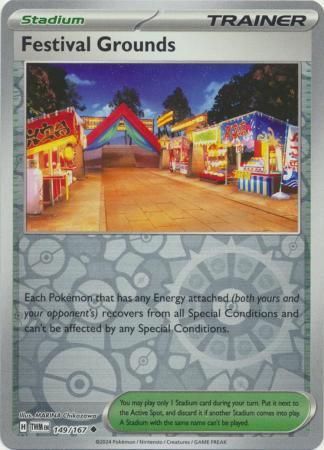 Festival Grounds 149/167 Reverse Holo | Twilight Masquerade | Pokemon Card