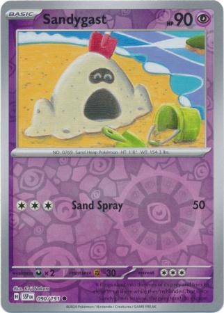 Sandygast 90/191 Reverse Holo | Surging Sparks | Pokemon Card