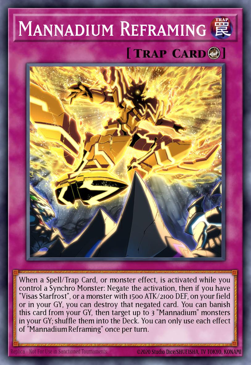 Mannadium Reframing - OP24-EN013 Super Rare | Yu-Gi-Oh! Card