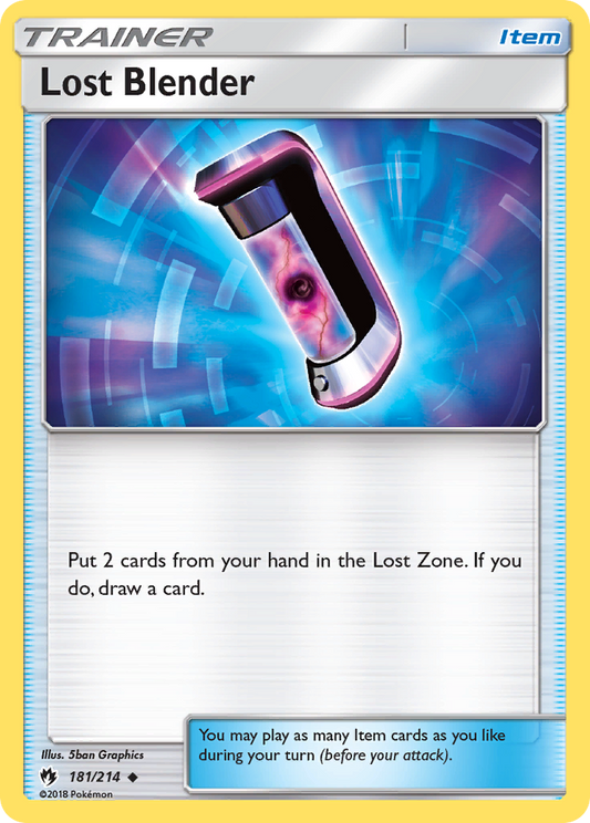 Lost Blender 181/214 Uncommon | Lost Thunder | Pokemon Card