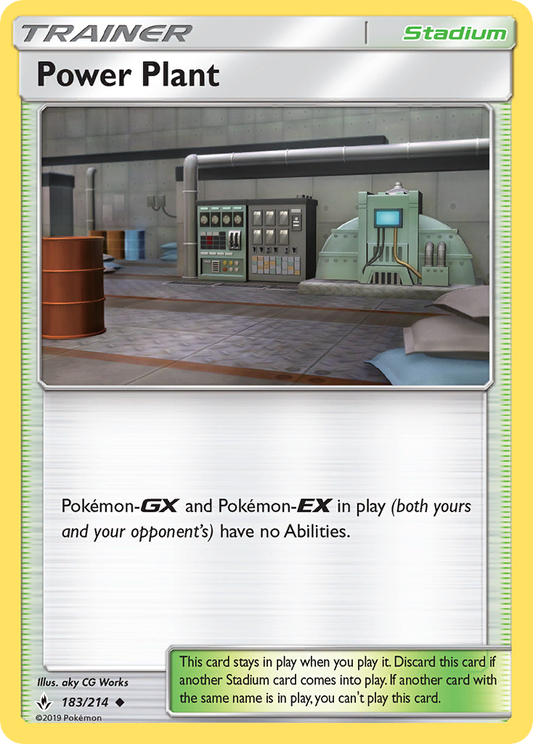 Power Plant 183/214 Uncommon | Unbroken Bonds | Pokemon Card