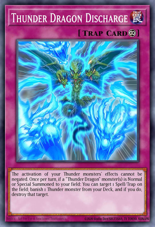 Thunder Dragon Discharge - SOFU-EN073 Rare | Yu-Gi-Oh! Card