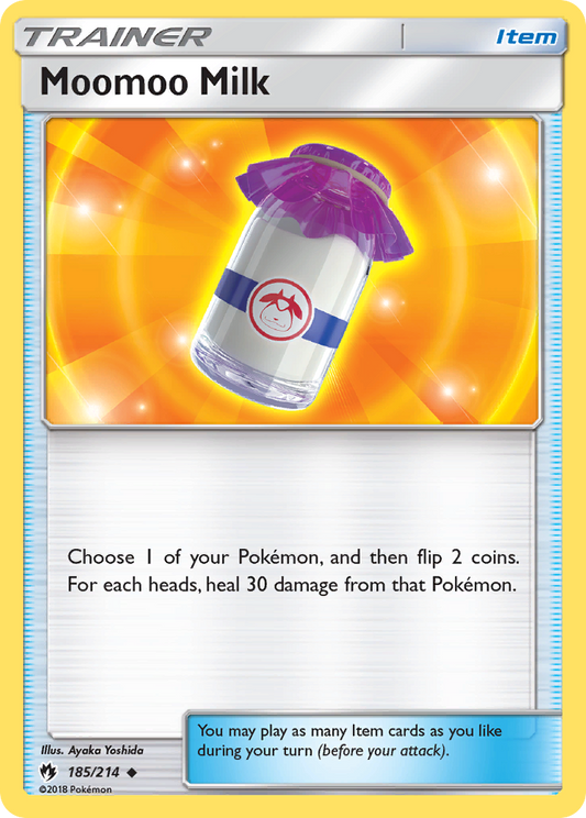 Moomoo Milk 185/214 Uncommon | Lost Thunder | Pokemon Card