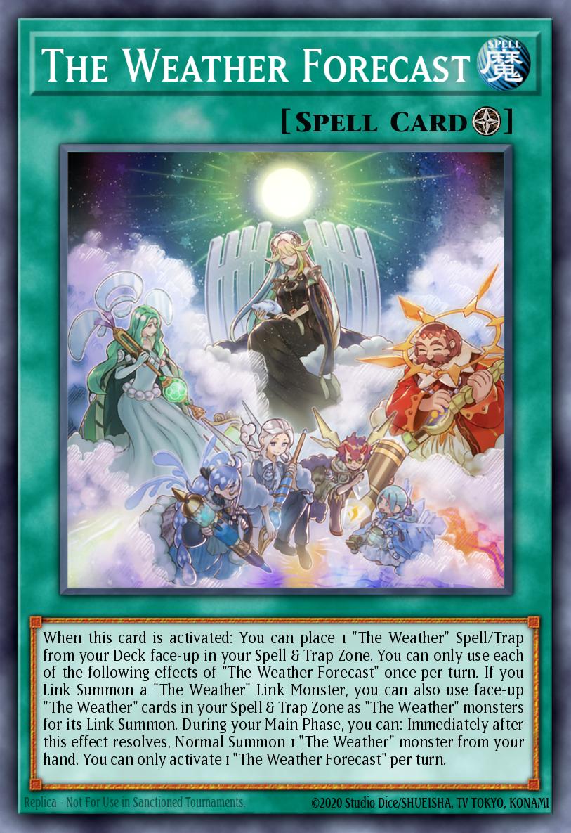 The Weather Forecast - DIFO-EN063 Super Rare | Yu-Gi-Oh! Card