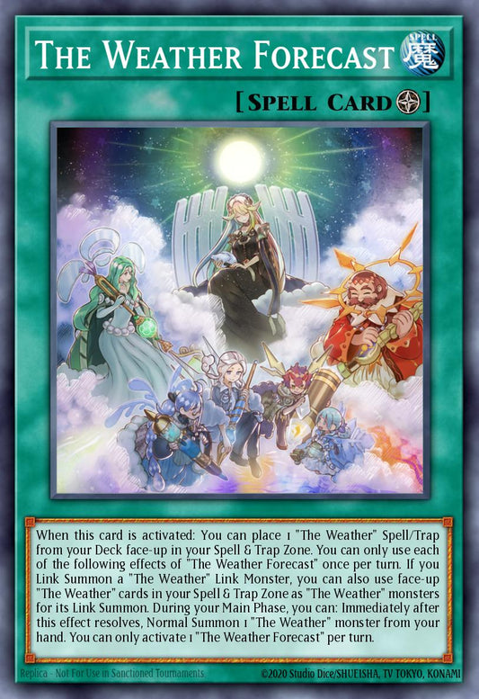 The Weather Forecast - DIFO-EN063 Super Rare | Yu-Gi-Oh! Card