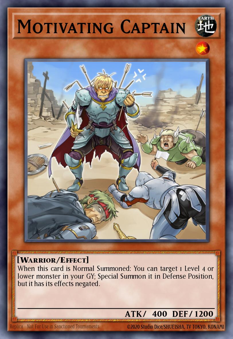 Motivating Captain - COTD-EN031 Rare | Yu-Gi-Oh! Card