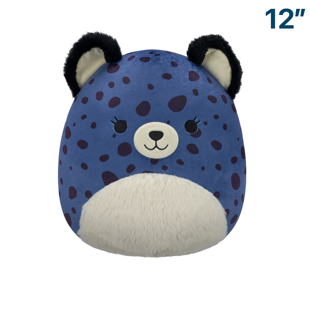 Spotts the Blue Cheetah ~ 12" Squishmallow Plush