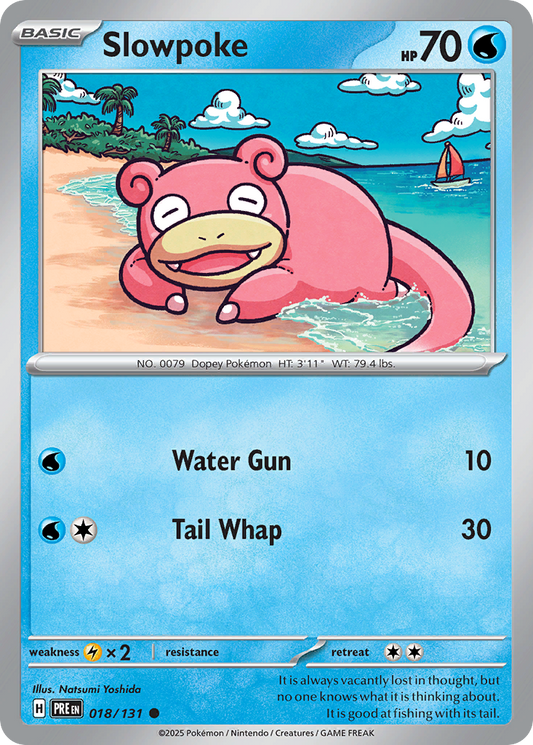 Slowpoke 18/131 Common | Prismatic Evolutions | Pokemon Card