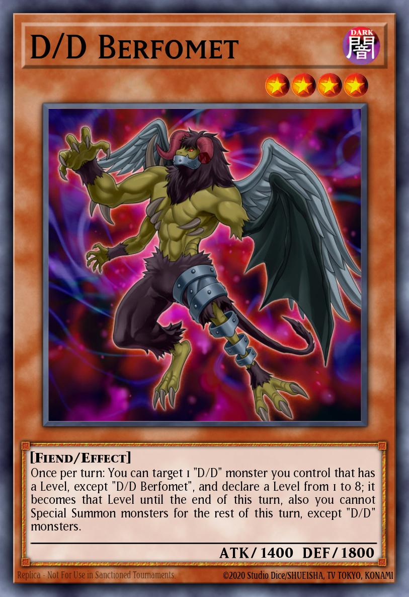 D/D Berfomet - OP19-EN007 Super Rare | Yu-Gi-Oh! Card