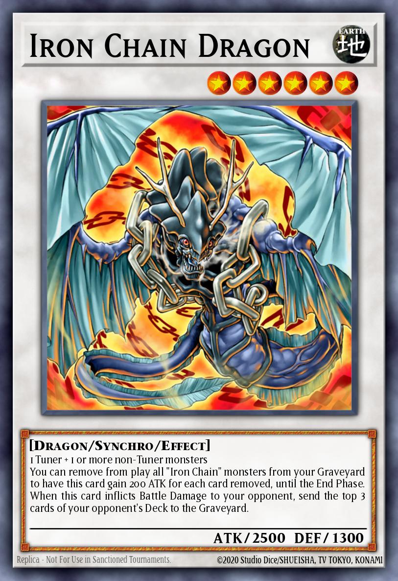 Iron Chain Dragon - CSOC-EN040 Rare | Yu-Gi-Oh! Card