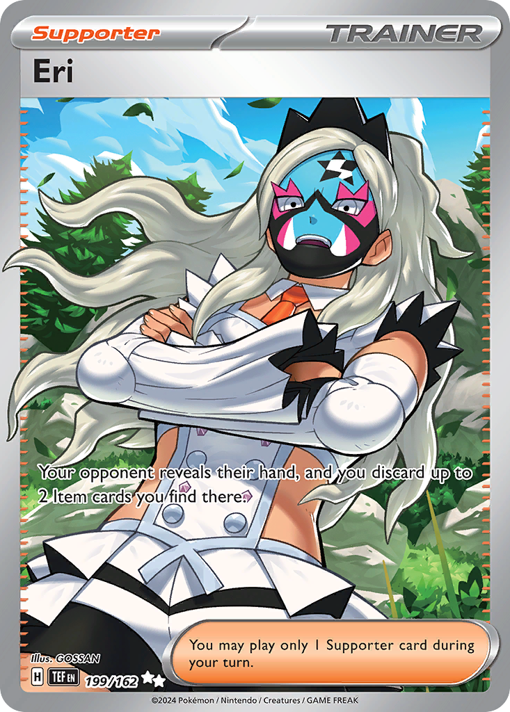 Eri 199/162 Ultra Rare | Temporal Forces | Pokemon Card