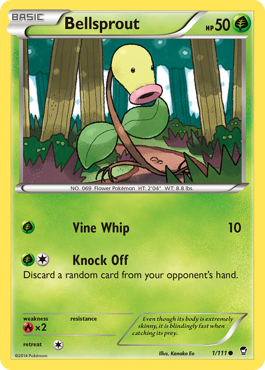 Bellsprout 1/111 Common | Furious Fists | Pokemon Card