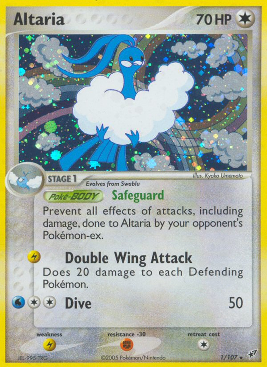 Altaria 1/107 Rare Holo | Deoxys | Pokemon Card