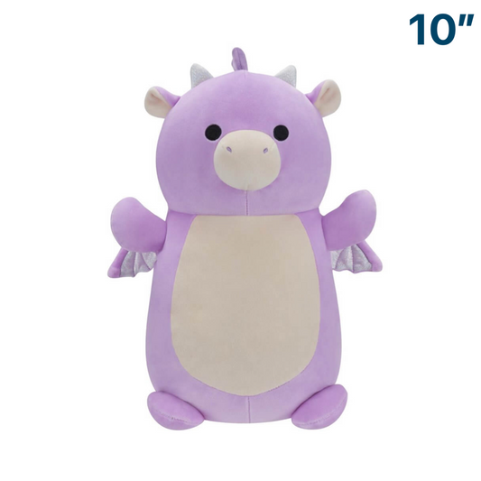 Purple Dragon ~ 10" Hugmee Squishmallow Plush