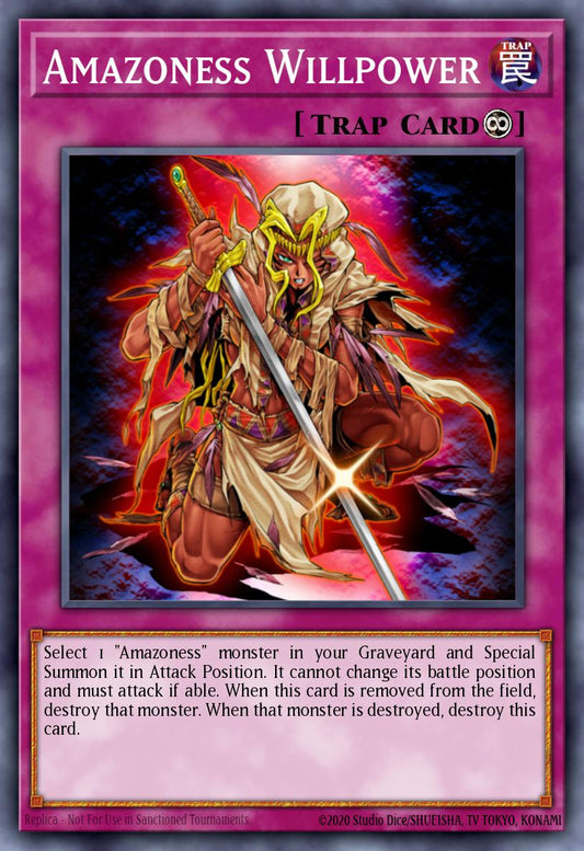 Amazoness Willpower - DREV-EN072 Rare | Yu-Gi-Oh! Card