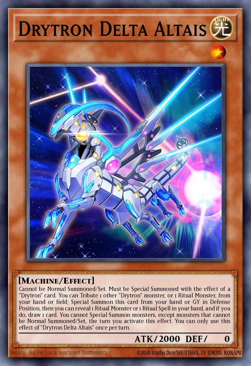 Drytron Delta Altais - GEIM-EN027 Rare | Yu-Gi-Oh! Card