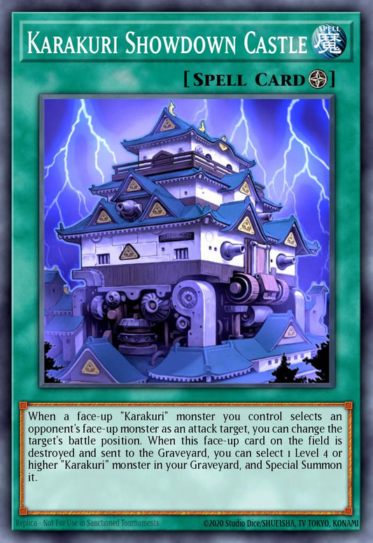 Karakuri Showdown Castle - STBL-EN046 Rare | Yu-Gi-Oh! Card