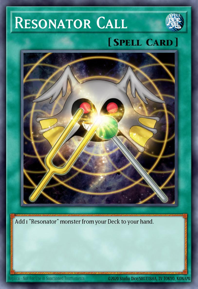 Resonator Call - EXVC-EN047 Rare | Yu-Gi-Oh! Card