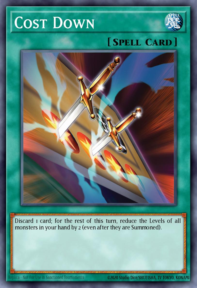 Cost Down - MAZE-EN055 Rare | Yu-Gi-Oh! Card