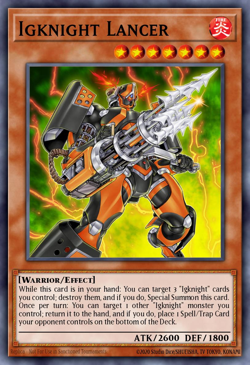 Igknight Lancer - CORE-EN032 Rare | Yu-Gi-Oh! Card