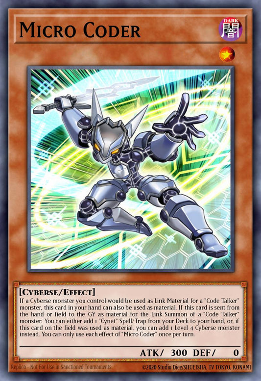 Micro Coder - MGED-EN102 Rare | Yu-Gi-Oh! Card