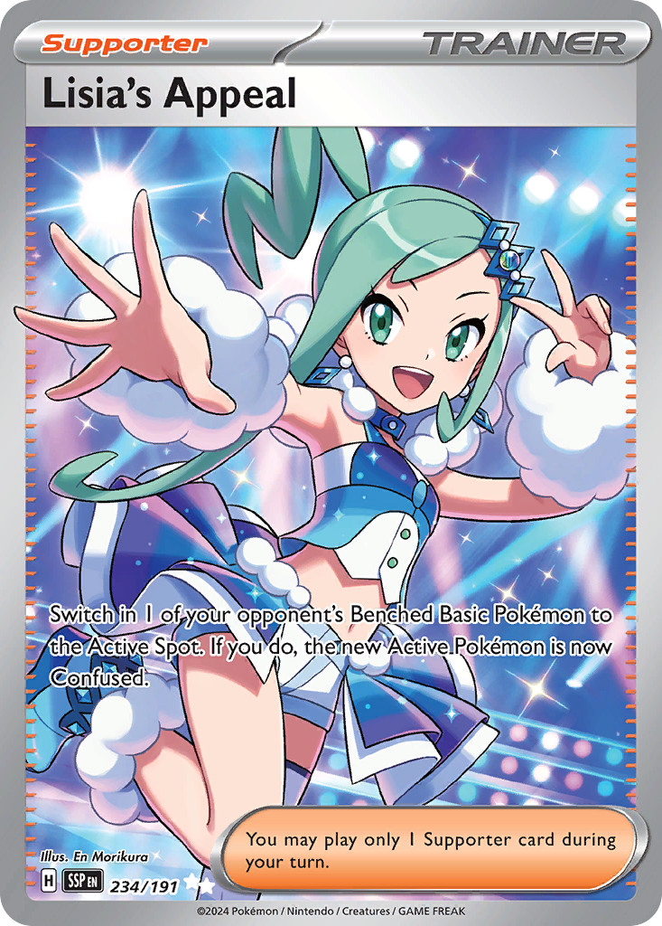 Lisia's Appeal 234/191 Ultra Rare | Surging Sparks | Pokemon Card