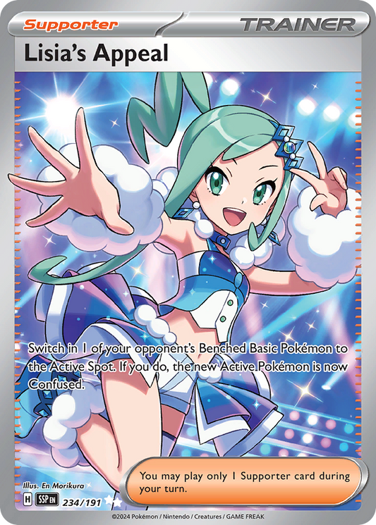 Lisia's Appeal 234/191 Ultra Rare | Surging Sparks | Pokemon Card