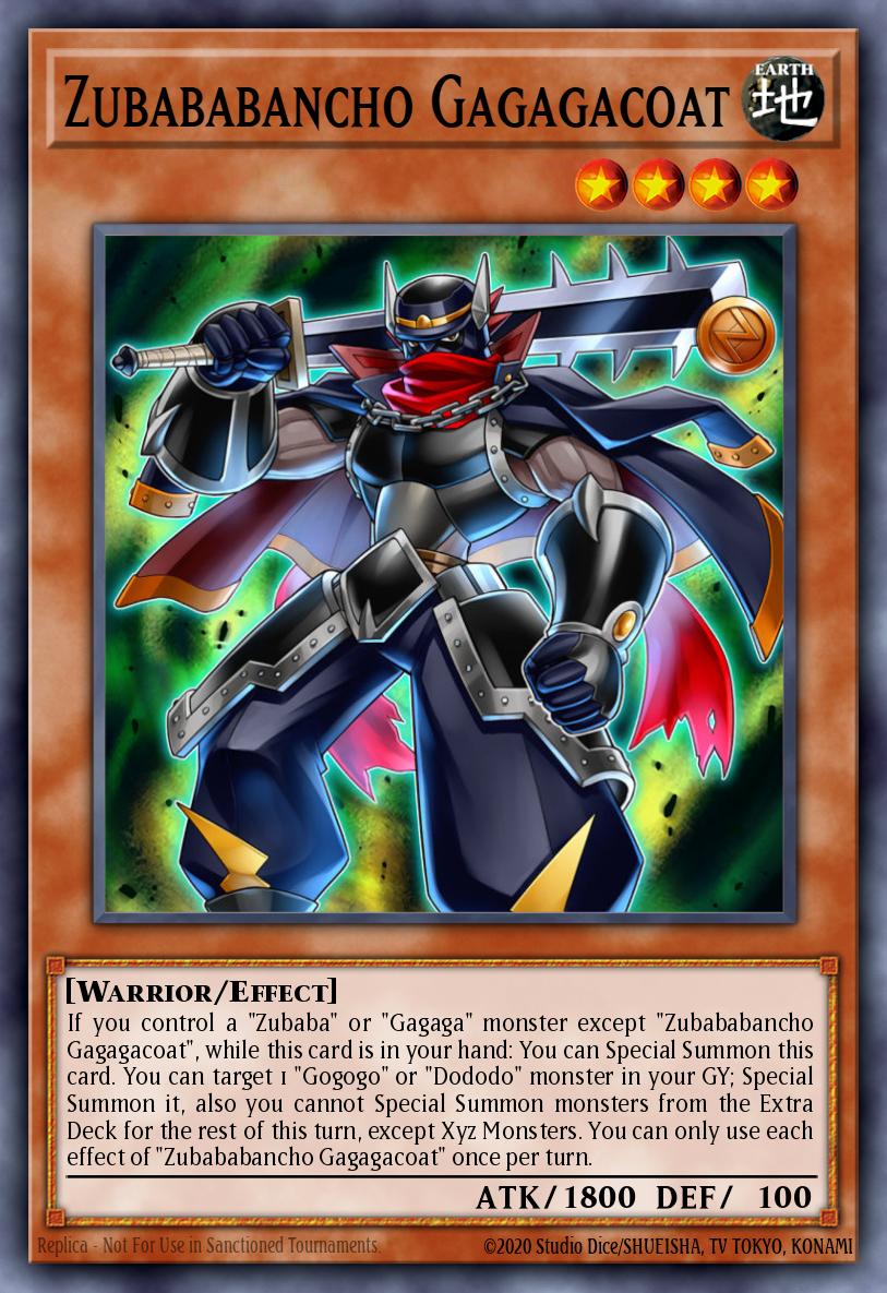 Zubababancho Gagagacoat - LED6-EN035 Rare | Yu-Gi-Oh! Card