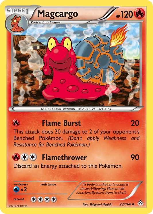 Magcargo 23/160 Uncommon | Primal Clash | Pokemon Card