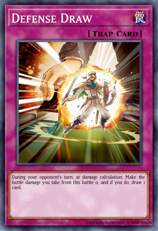 Defense Draw - TDGS-EN065 Rare | Yu-Gi-Oh! Card