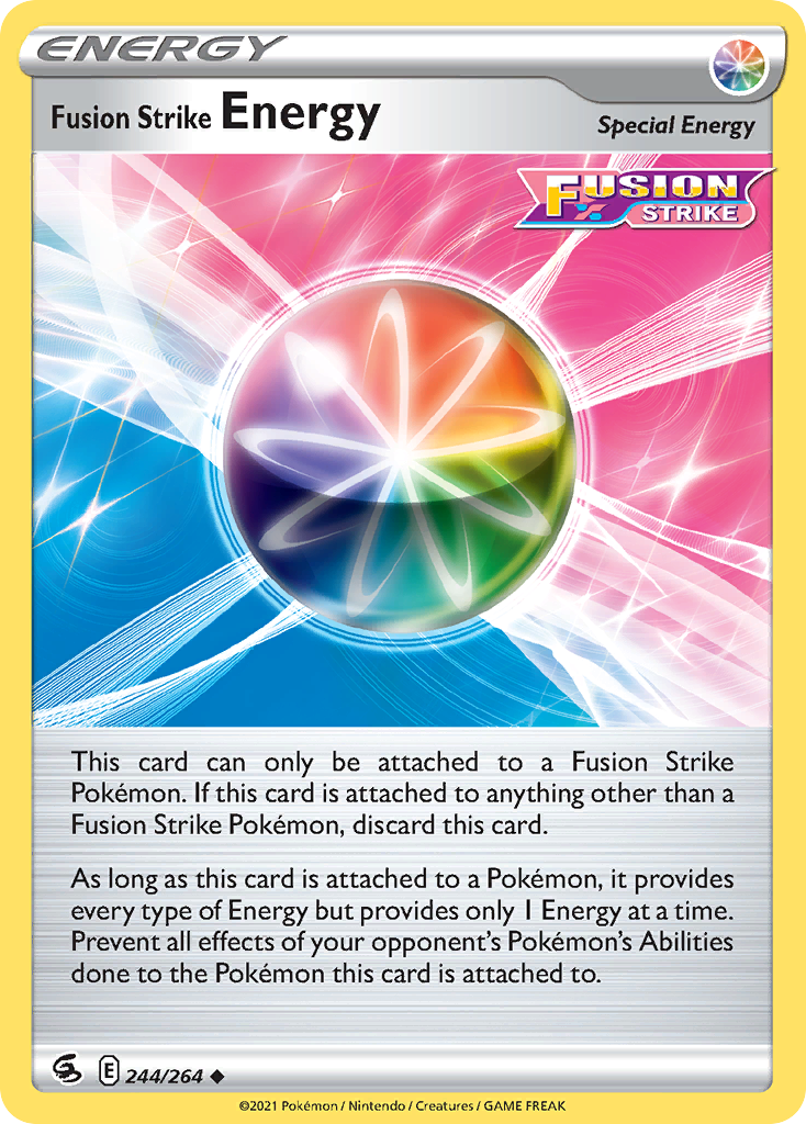 Fusion Strike Energy 244/264 Uncommon | Fusion Strike | Pokemon Card