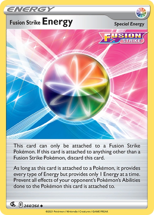 Fusion Strike Energy 244/264 Uncommon | Fusion Strike | Pokemon Card