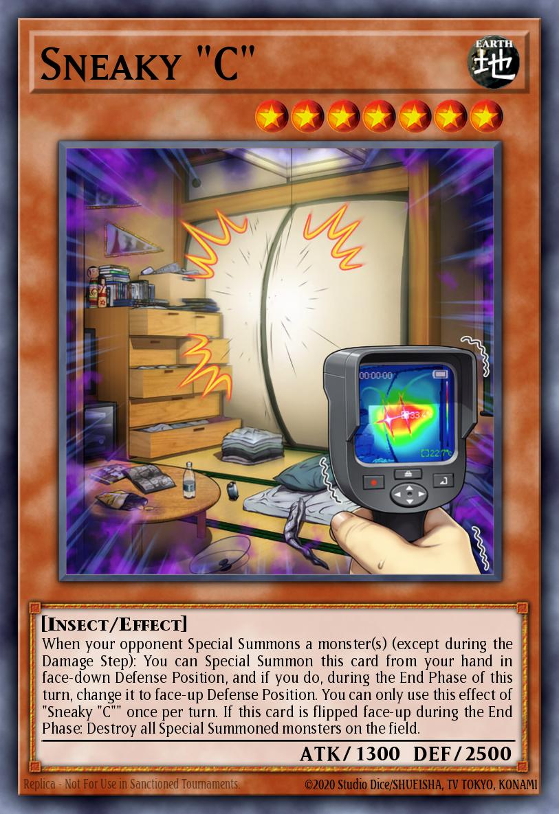 Sneaky "C" - PHHY-EN030 Super Rare | Yu-Gi-Oh! Card