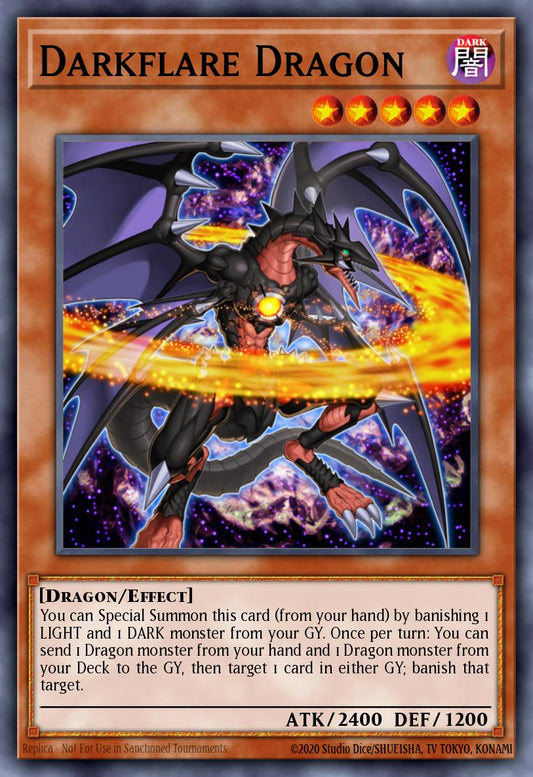 Darkflare Dragon - TOCH-EN032 Rare | Yu-Gi-Oh! Card