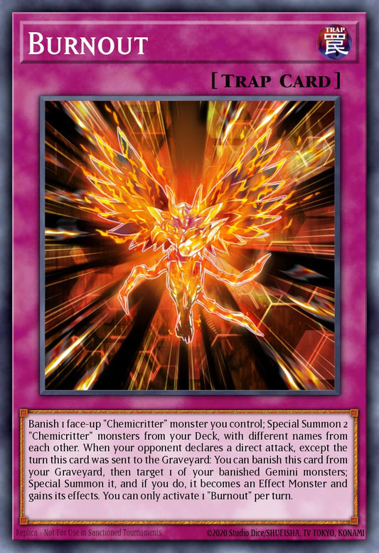 Burnout - INOV-EN073 Rare | Yu-Gi-Oh! Card