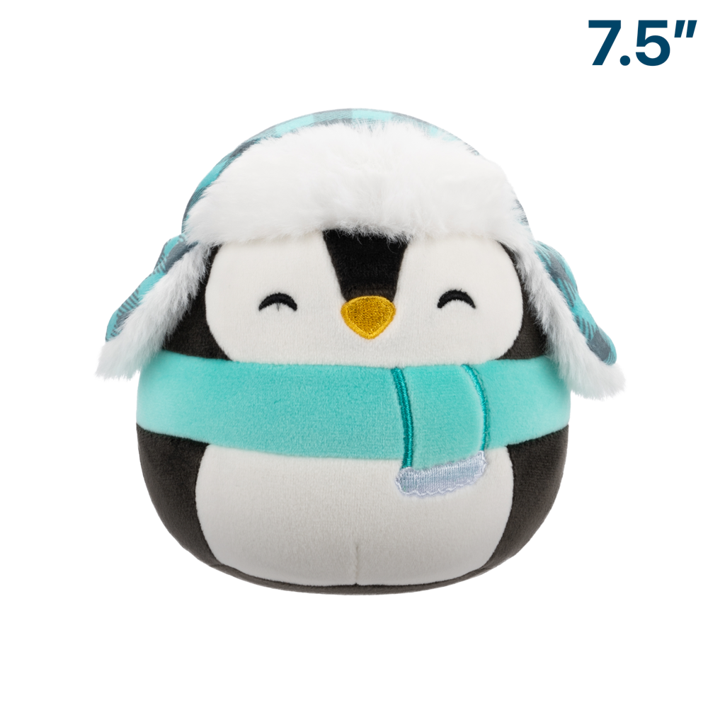 Luna the Penguin Hat Holiday ~ 7.5" Squishmallow Plush