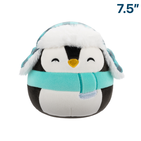 Luna the Penguin Hat Holiday ~ 7.5" Squishmallow Plush