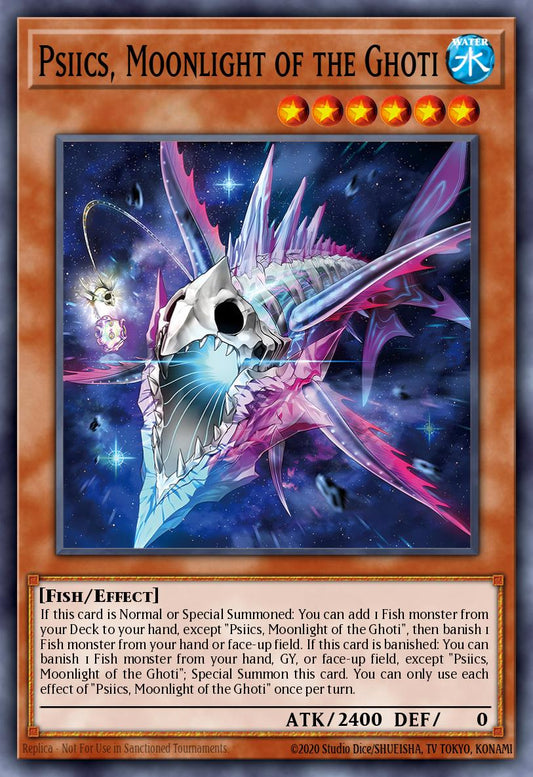 Psiics, Moonlight of the Ghoti - PHNI-EN016 Super Rare | Yu-Gi-Oh! Card