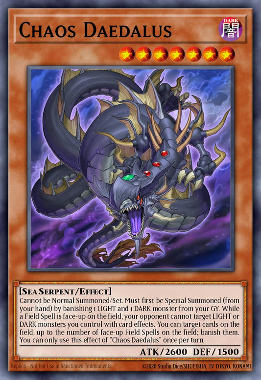 Chaos Daedalus - BLCR-EN071 Ultra Rare | Yu-Gi-Oh! Card