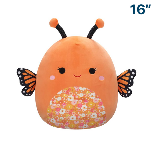 Orange Moth ~ 16" Wave 18 B Squishmallow Plush ~  In Stock ~ Limit ONE Per Customer