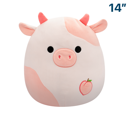 Lilaz the Peach Cow ~ 14" Squishmallow Plush