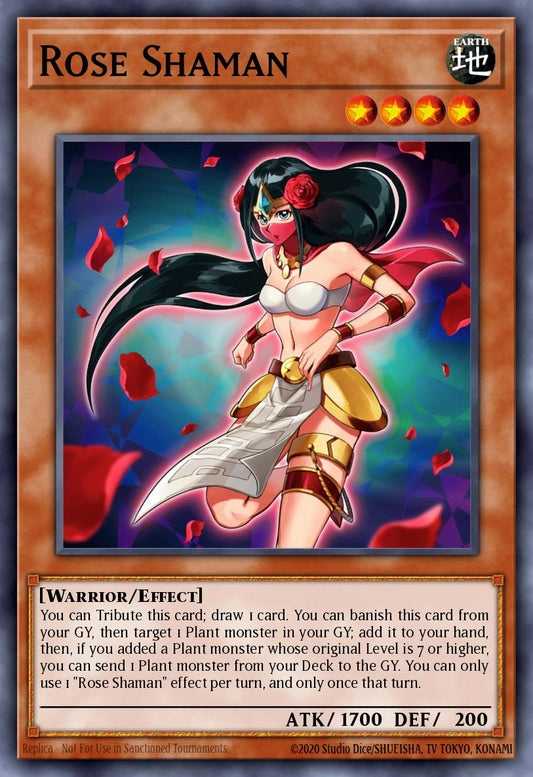 Rose Shaman - BLMR-EN040 Ultra Rare | Yu-Gi-Oh! Card