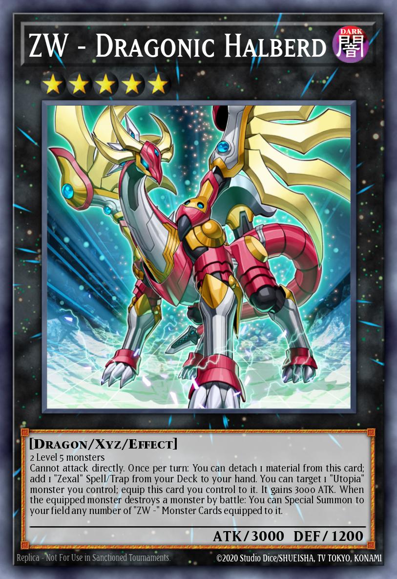 ZW  Dragonic Halberd - MP22-EN082 Rare | Yu-Gi-Oh! Card