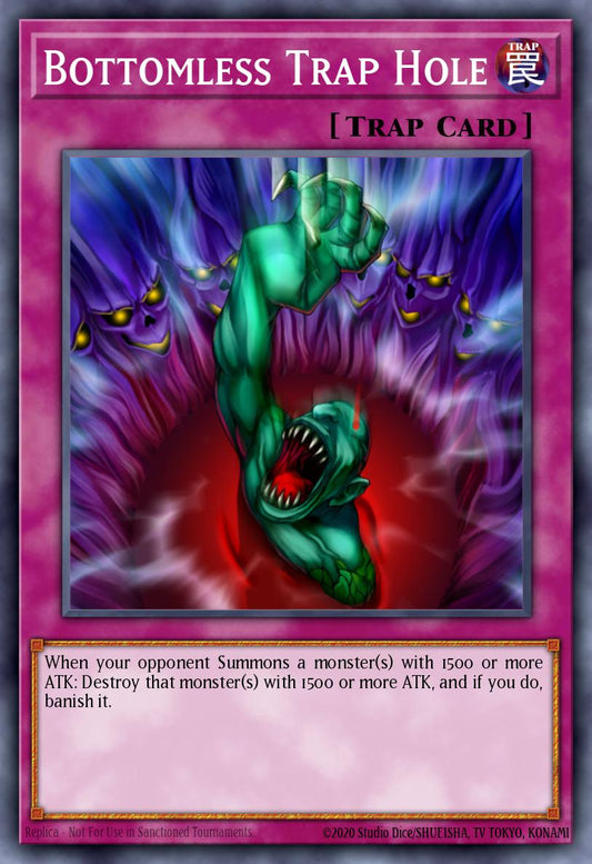 Bottomless Trap Hole - GEIM-EN045 Rare | Yu-Gi-Oh! Card